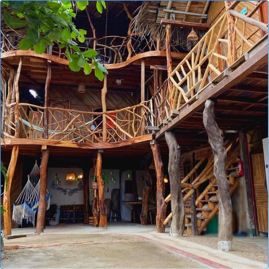 Hostal Olmito Canoa Bagian luar foto