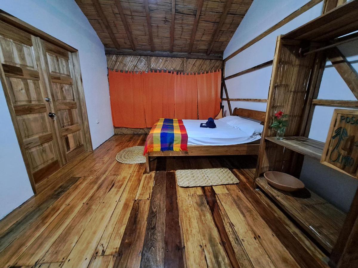 Hostal Olmito Canoa Bagian luar foto