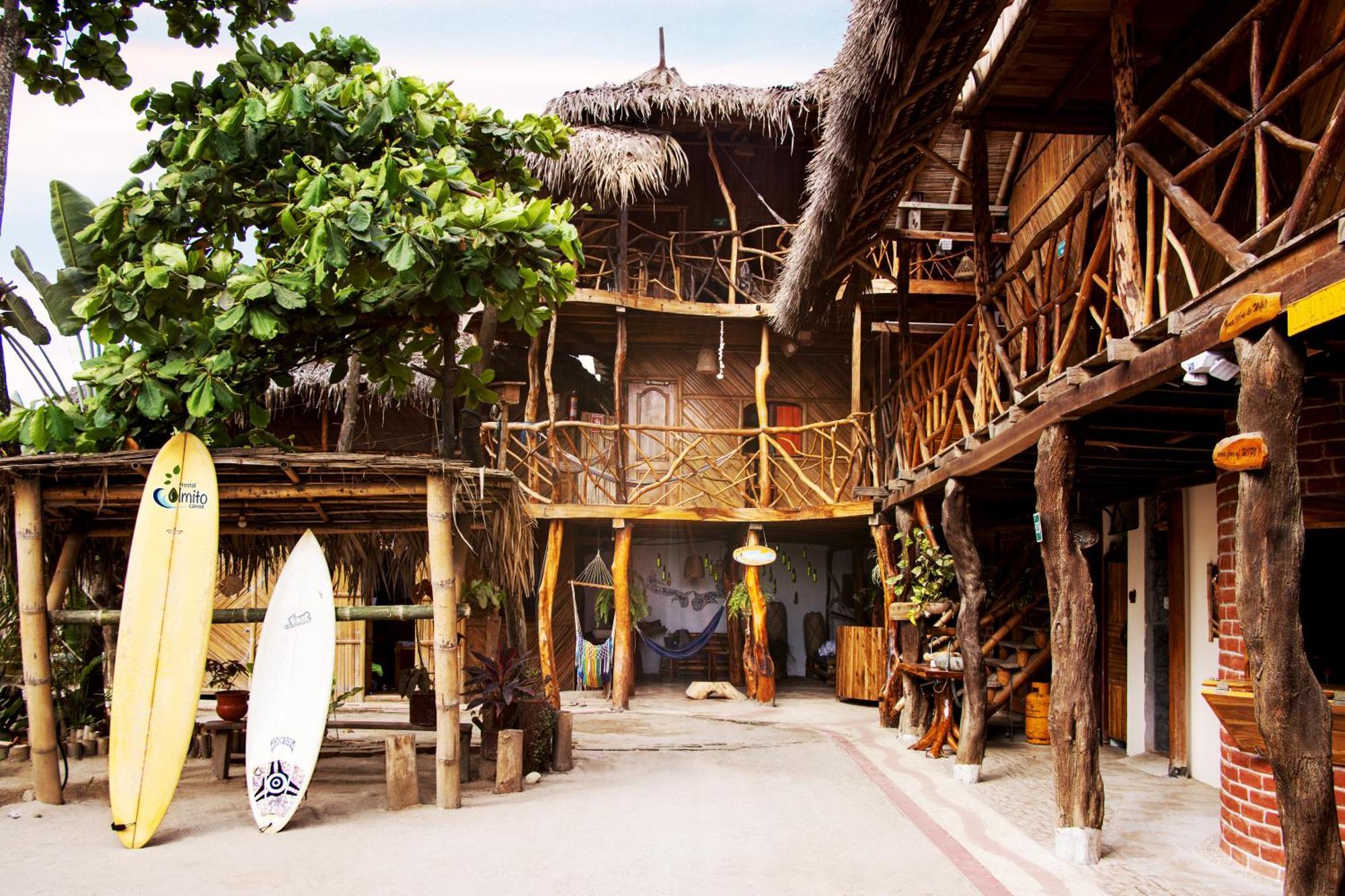 Hostal Olmito Canoa Bagian luar foto