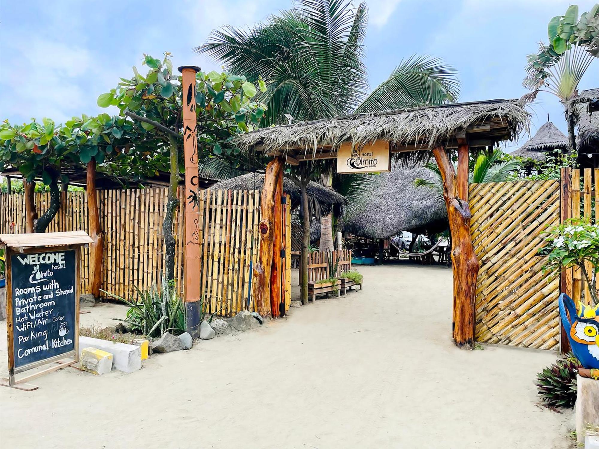 Hostal Olmito Canoa Bagian luar foto