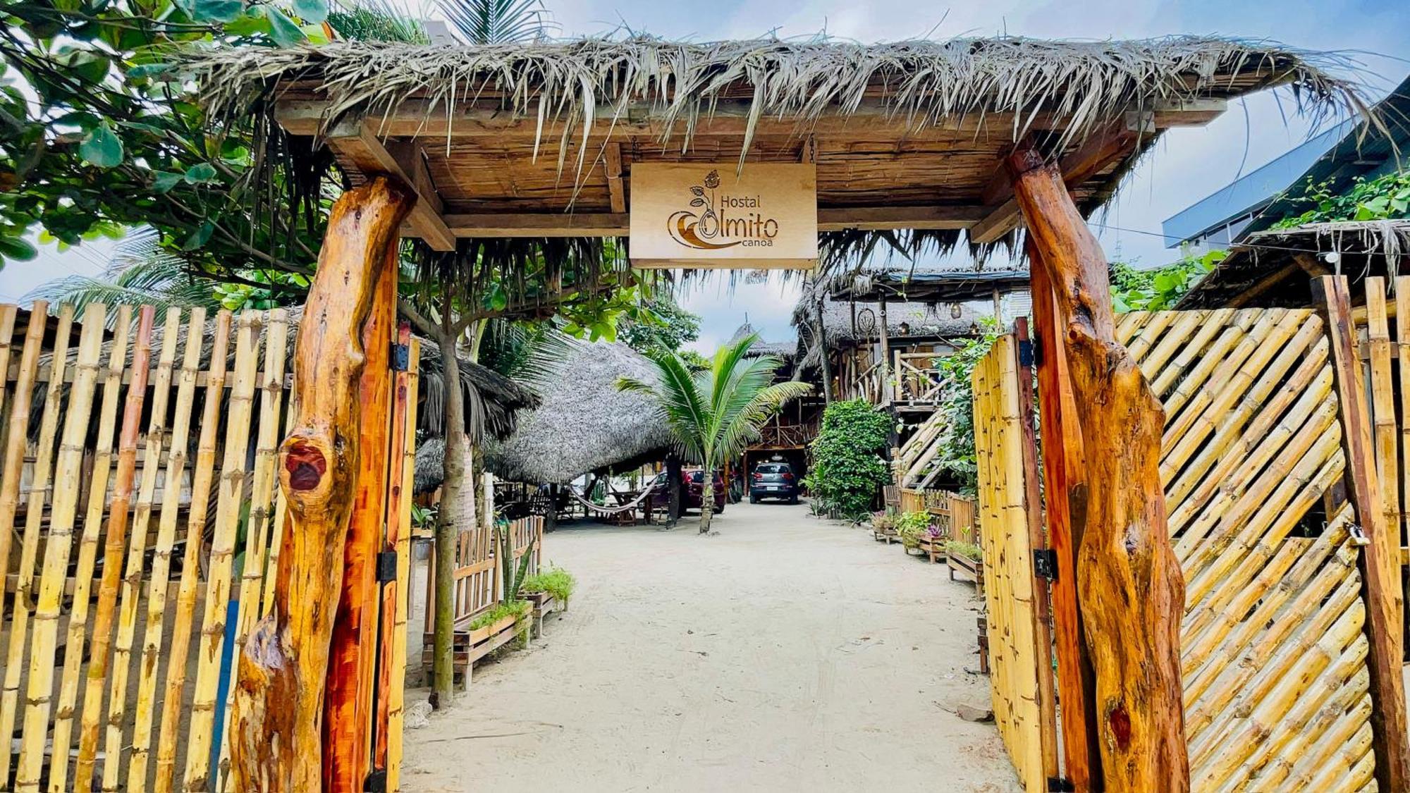Hostal Olmito Canoa Bagian luar foto