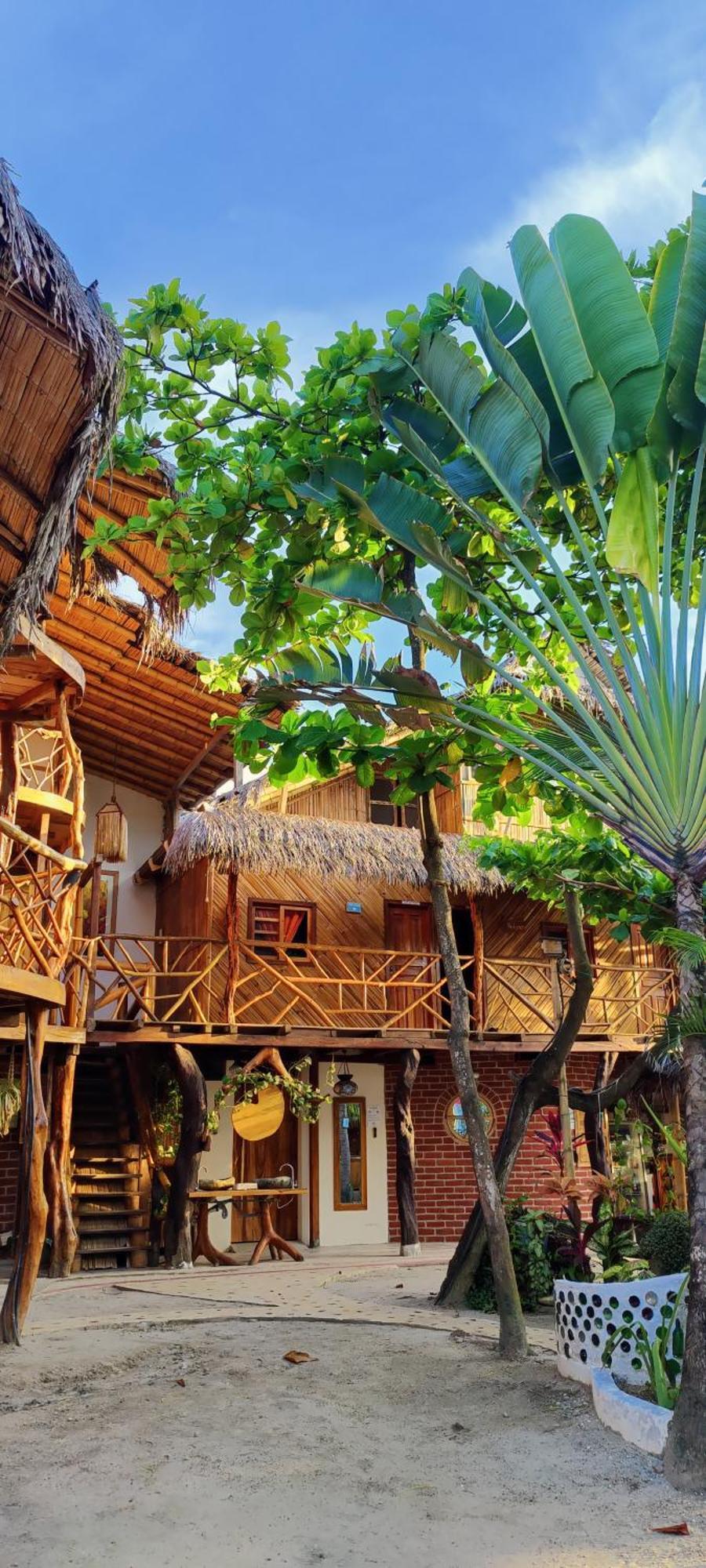 Hostal Olmito Canoa Bagian luar foto