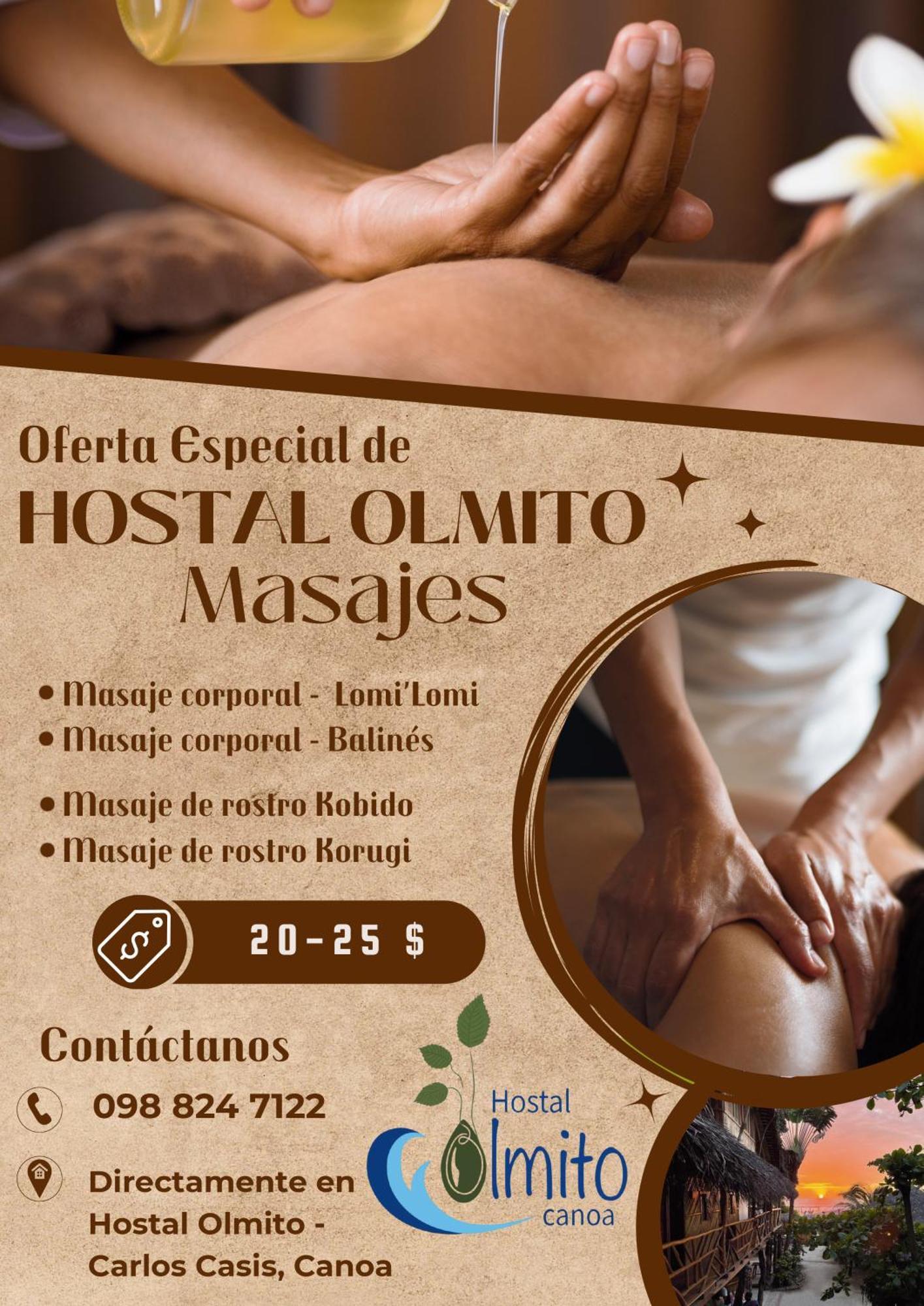 Hostal Olmito Canoa Bagian luar foto